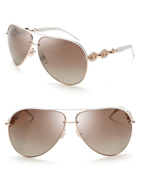 gucci headpiece crystal|gucci crystal aviators.